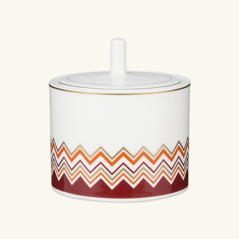 missoni home iconic sugar pot multicolor