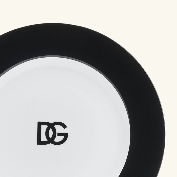 dolce gabbana casa dg logo charger plate round 31cm