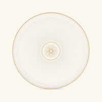 christofle malmaison imp riale pie dish round gold 32cm