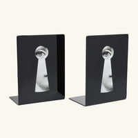 fornasetti serratura bookends red
