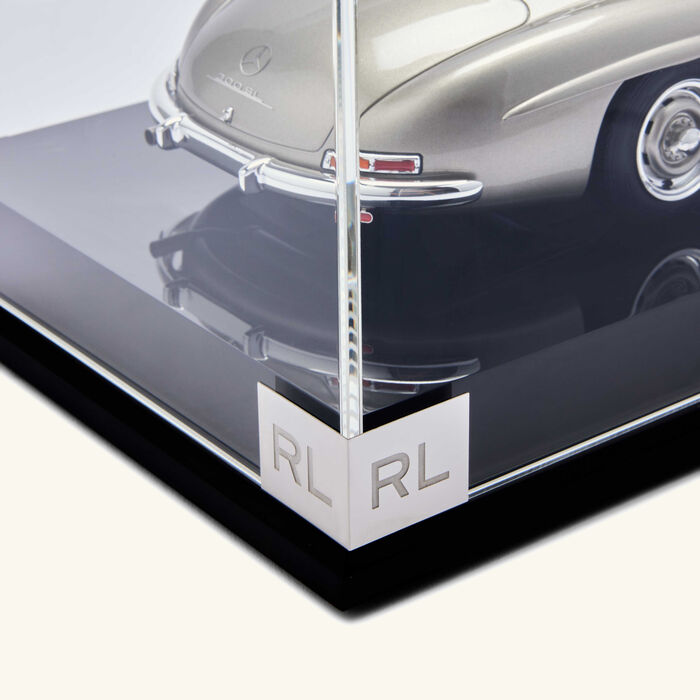 ralph lauren home mercedes benz 300sl gullwing coupe model car medium silver