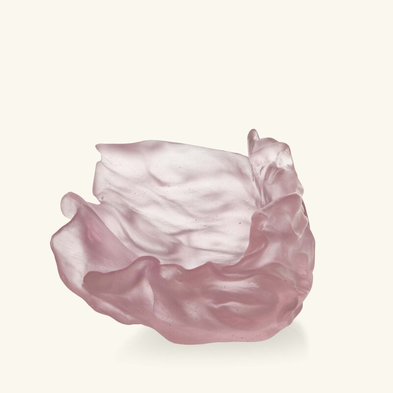daum poetic by tamara ralph bowl small pink limited edition