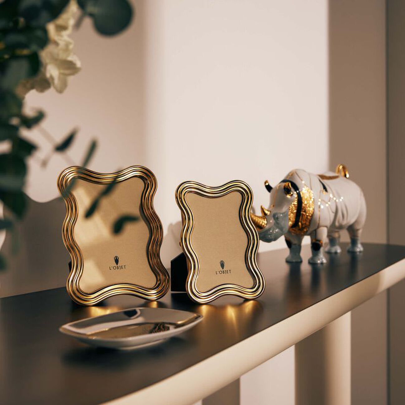 Ripple Frame 10x15 cm Gold l objet ripple frame 10x15 cm gold