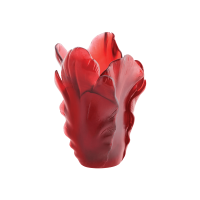 Tulip Vase Small Red daum tulip vase small red