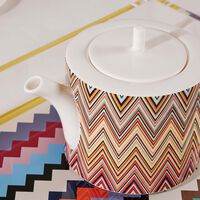 missoni home zigzag tea pot