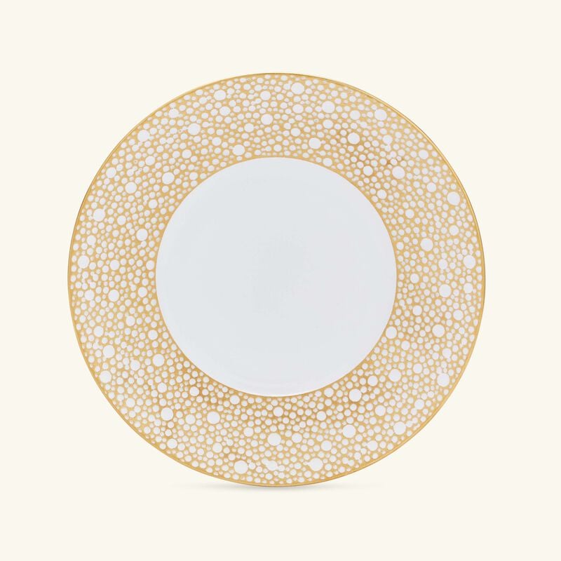 Mordore Salad Plate Round Gold 21cm bernardaud mordore salad plate round gold 21cm