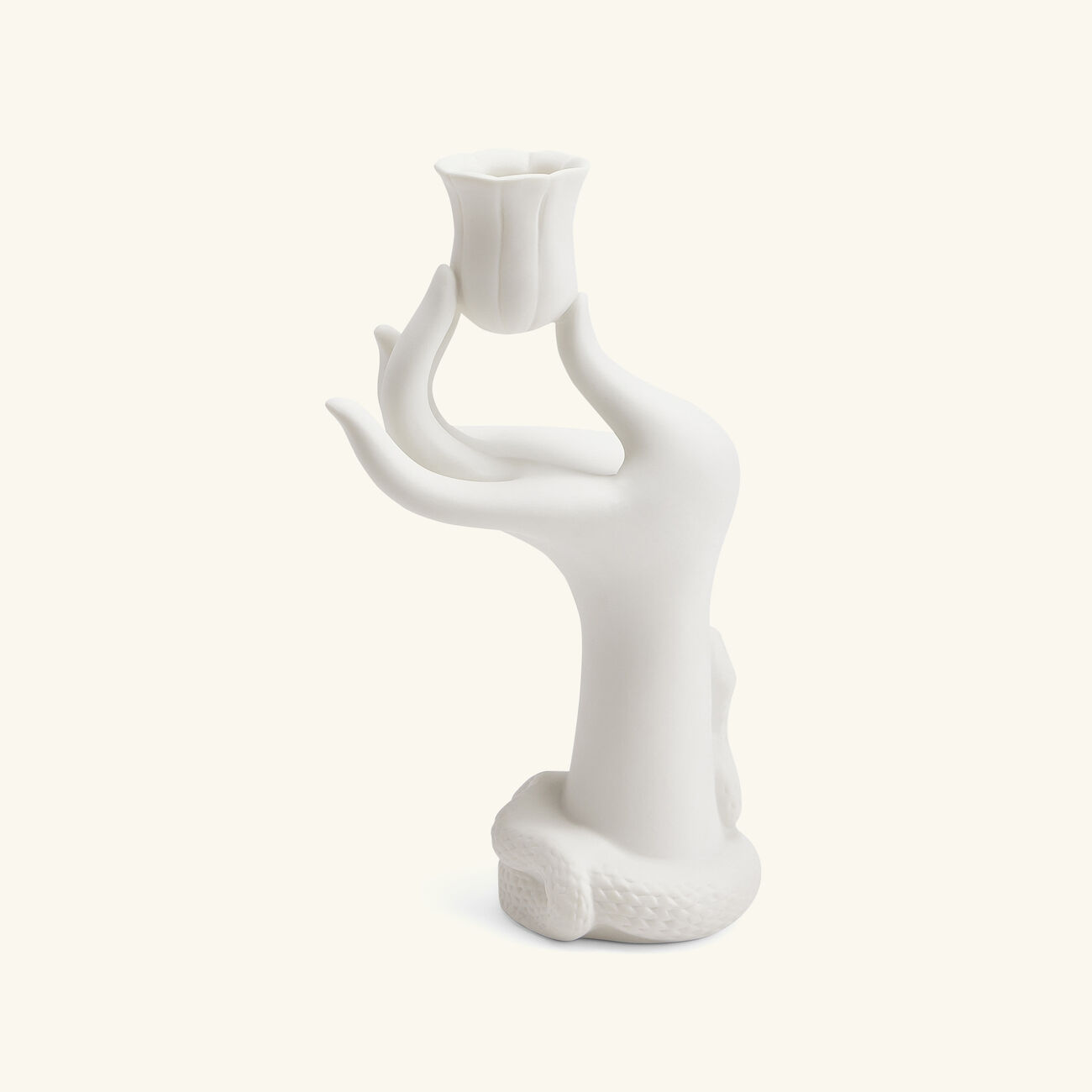 jonathan adler eve candle holder white