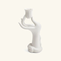 jonathan adler eve candle holder white