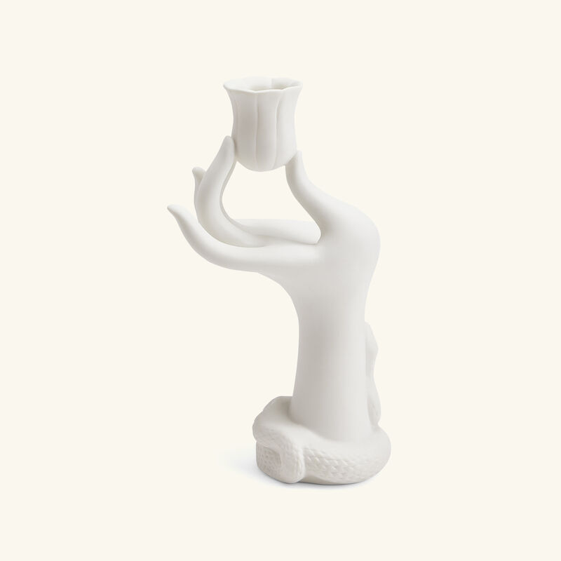 jonathan adler eve candle holder white