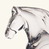 baccarat zodiaque horse 2026 figurine mini clear
