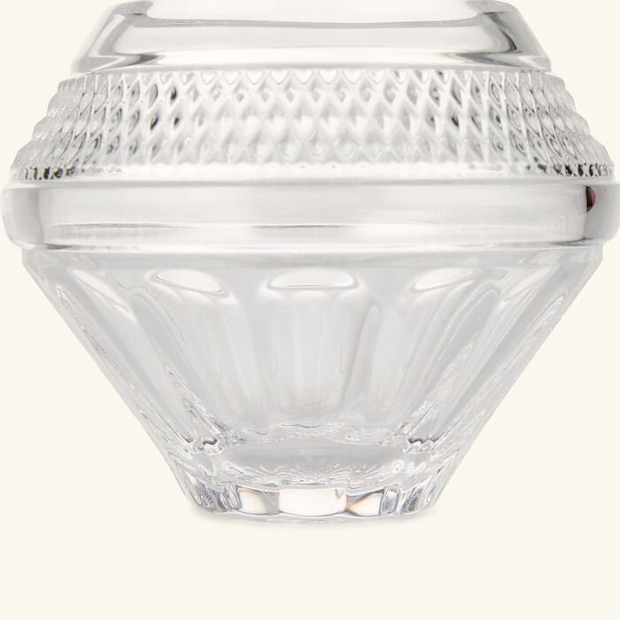 waterford mastercraft copper coast rose vase bowl small clear