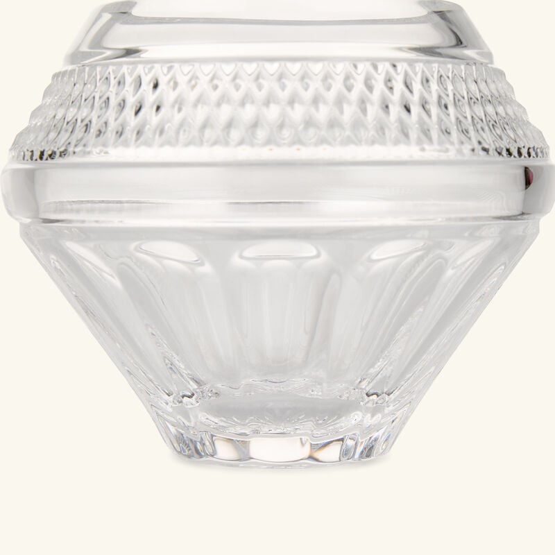 waterford mastercraft copper coast rose vase bowl small clear