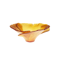 قطعة ديكور مركزية جينكو صفراء small