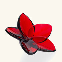 baccarat the bloom collection figurine mini red