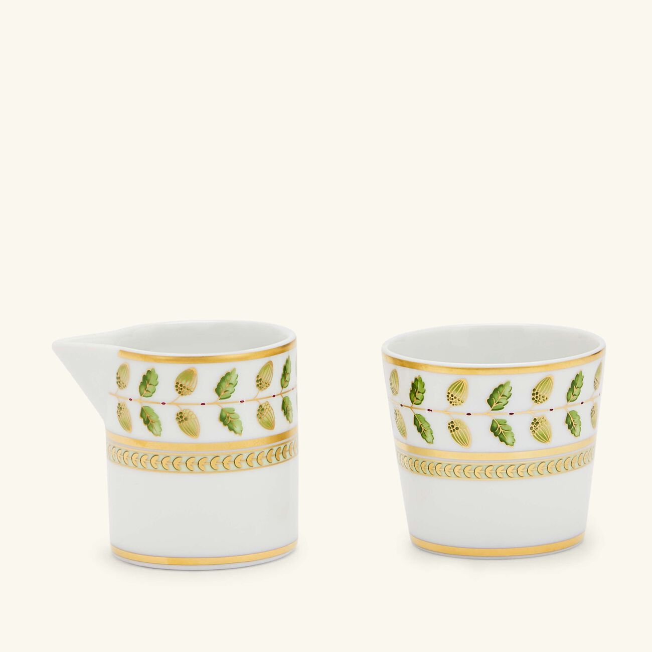 bernardaud constance tea set green