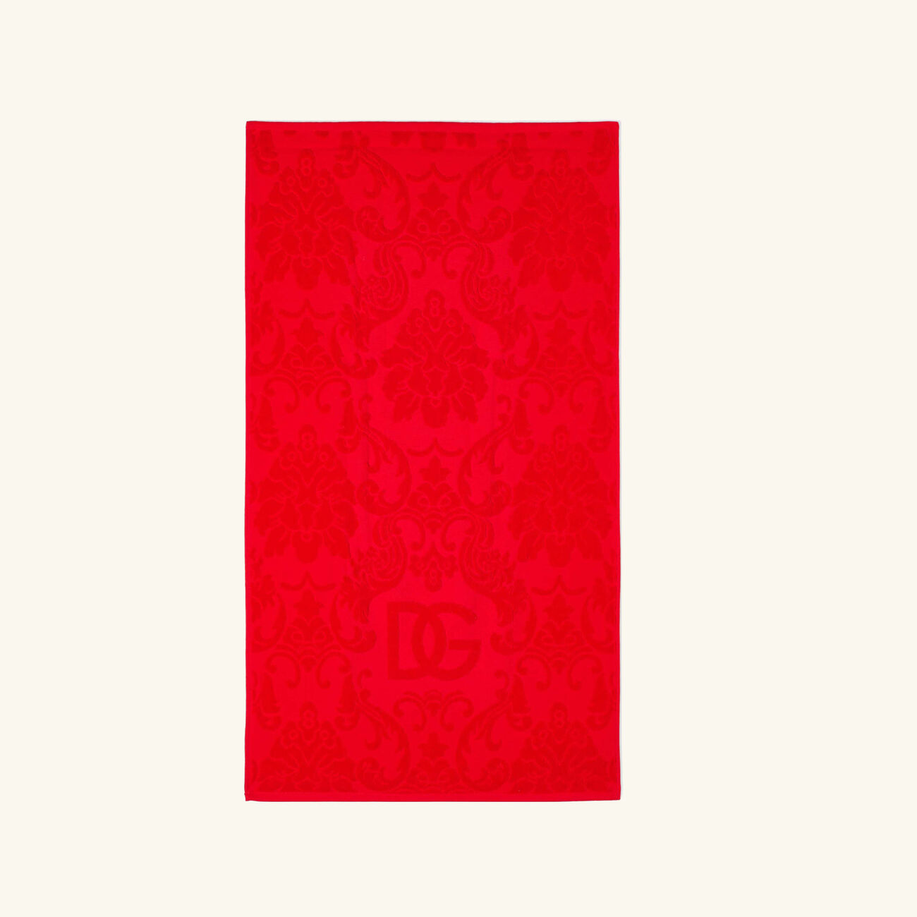 dolce gabbana casa cotton towels red set of 5