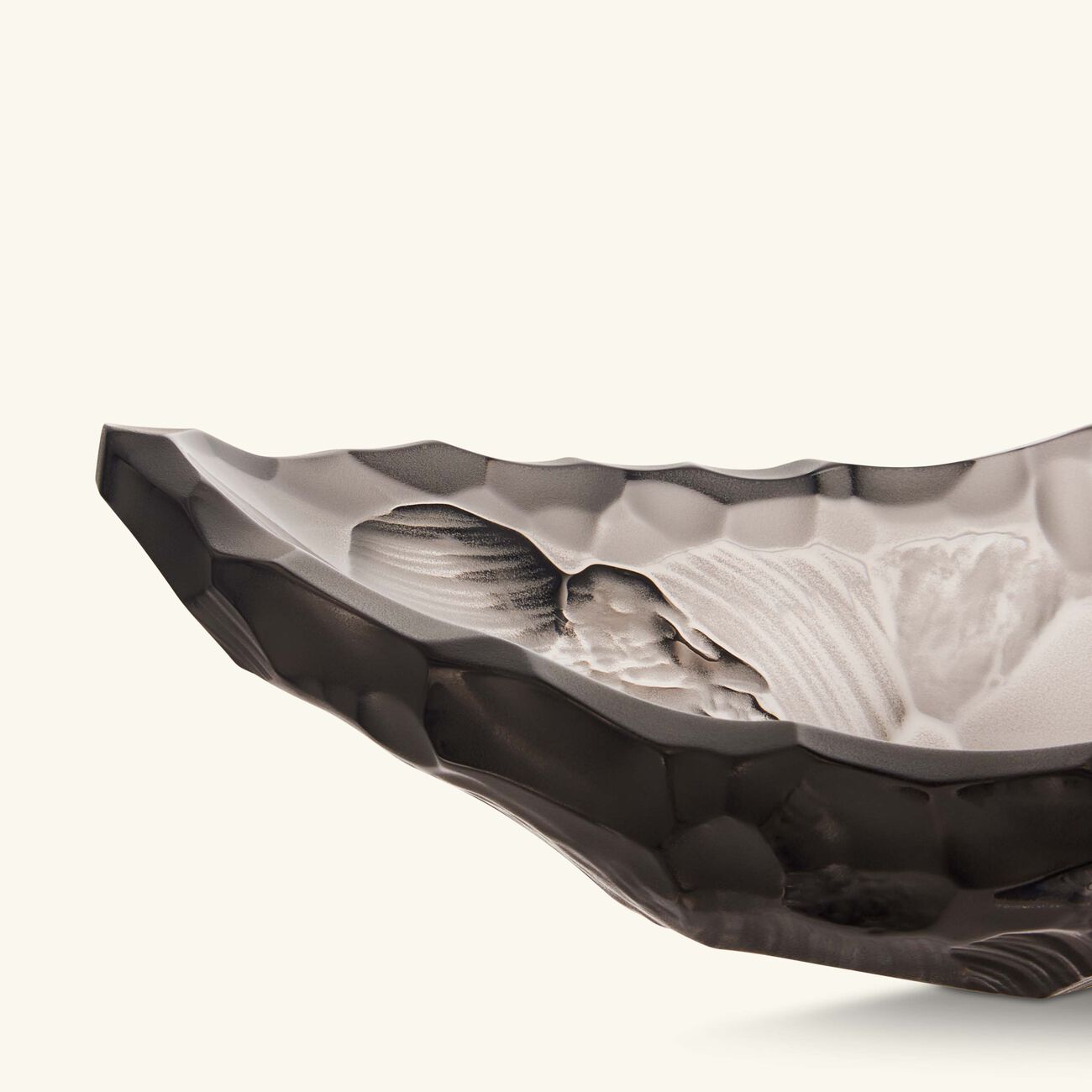 لاليك قطعة الديكور تيرامينيرال سيلكس صغيرة رمادية