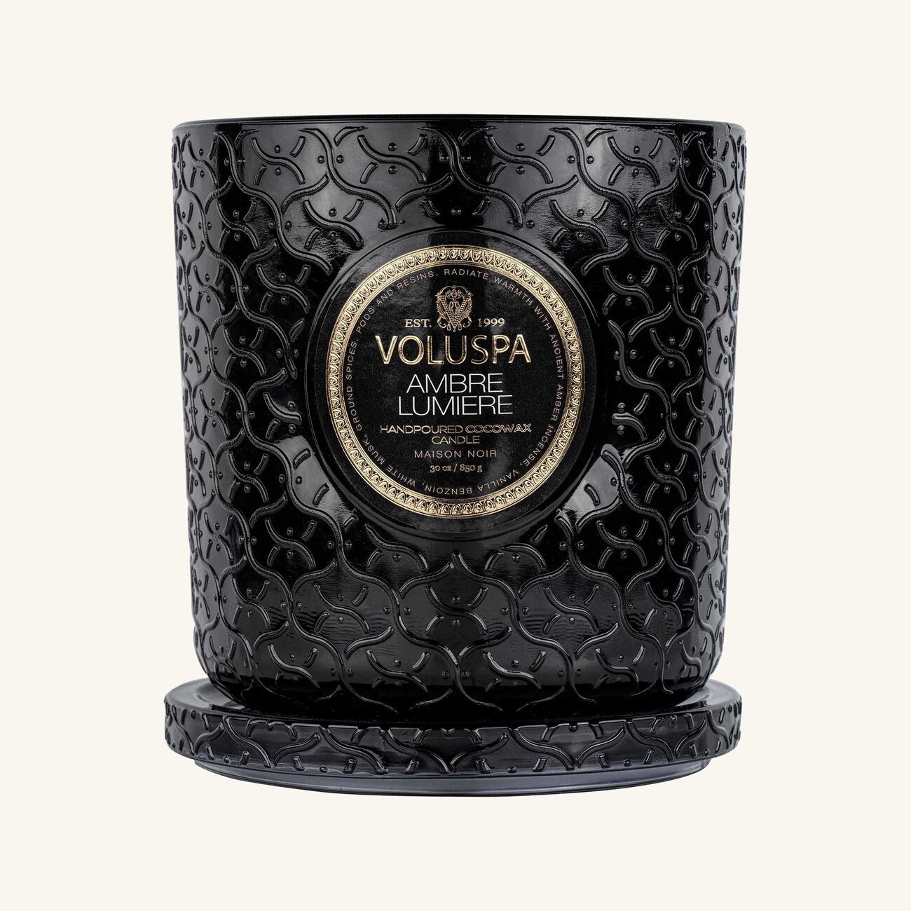 voluspa ambre lumiere candle