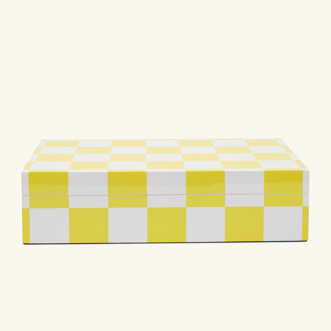 jonathan adler checkerboard box yellow
