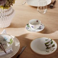 bernardaud canisse tea cup saucer gold