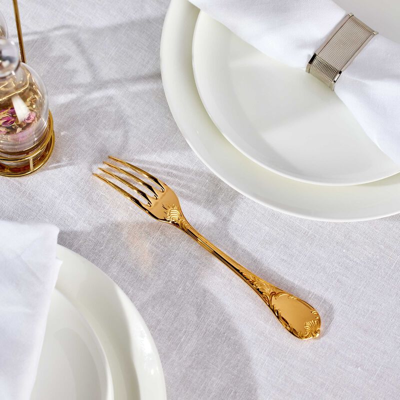 christofle marly dinner fork silver plated