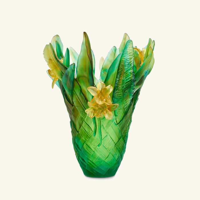 Magnum Tressage Vase Large Green