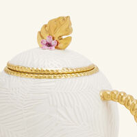 villari acapulco tea pot white