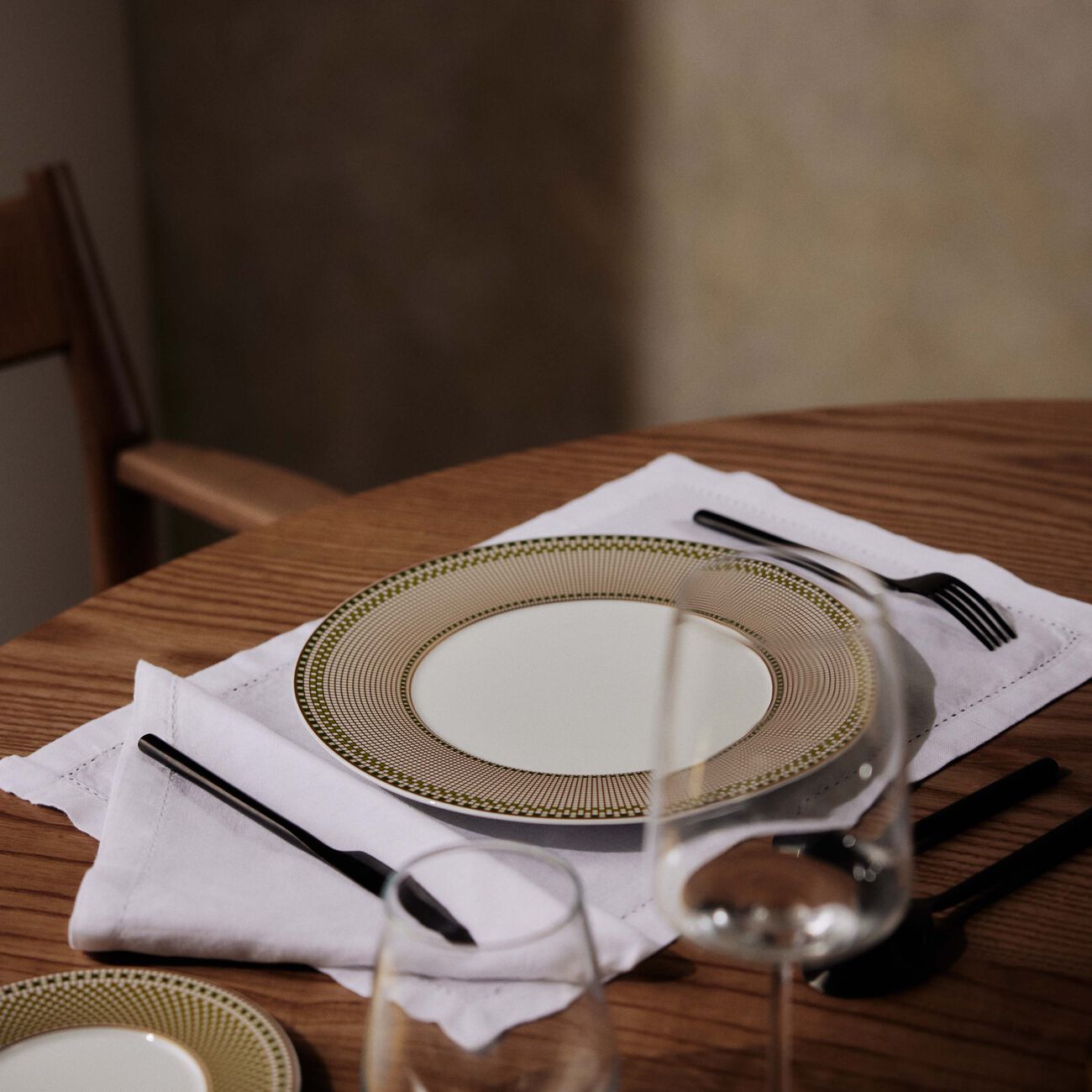 bernardaud augusta dinner plate round 27 cm