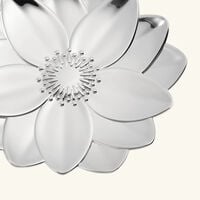 كريستوفل صينية الحلى والمقتنيات الصغيرة ليربييه لوتس المطلية بالفضة