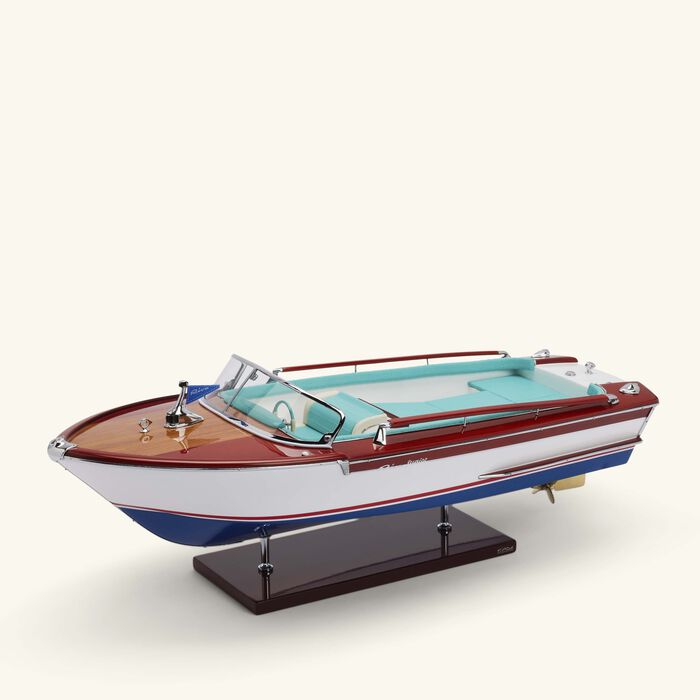 kiade riva junior model boat blue 55cm