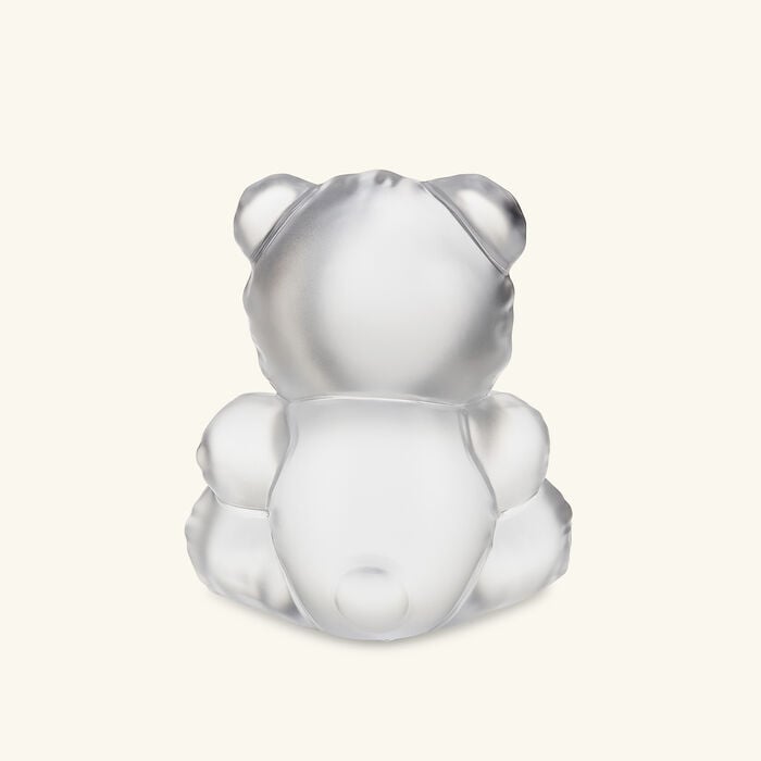 lalique teddy air sculpture large clear
