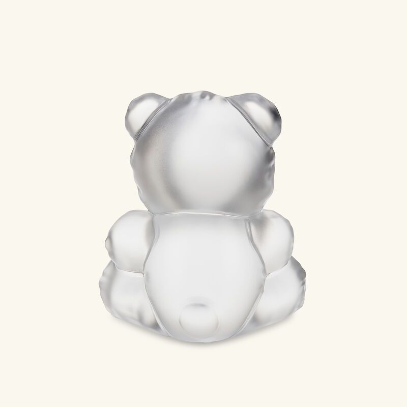 Teddy Air Sculpture Large Clear lalique teddy air sculpture large clear