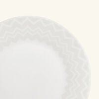 ZIG ZAG Dessert Plate Round White 21 cm Set of 2 missoni home zig zag dessert plate round white 21 cm set of 2