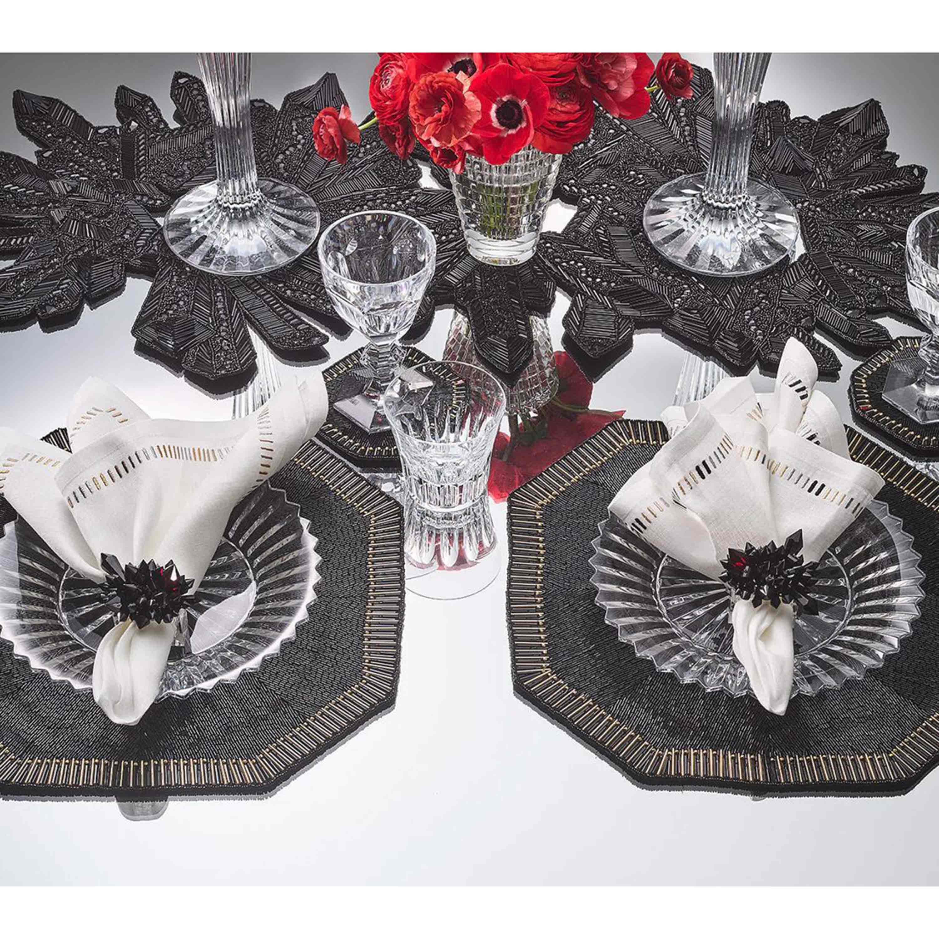 Crystal dinner set online