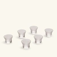Thuluth Coffee Cup Clear Set of 6 dimlaj thuluth coffee cup clear set of 6
