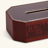 dimlaj hayat tissue box brown