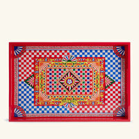 dolce gabbana casa carretto tray rectangular large