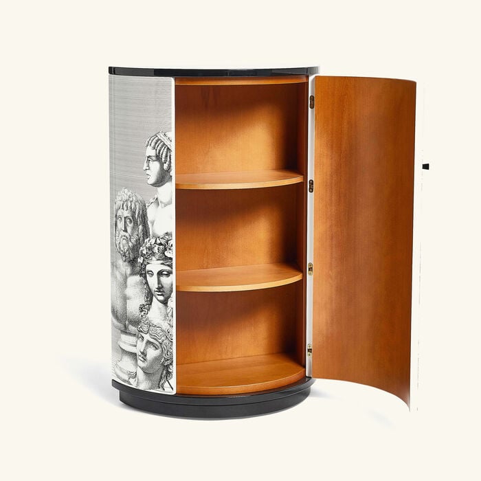 fornasetti teste antiche console grey