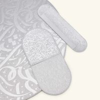 dimlaj nagham table acessories silver set of 6