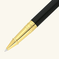 D-Initial Rollerball Pen Gold st dupont d initial rollerball pen gold