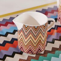 missoni home zigzag milk pitcher