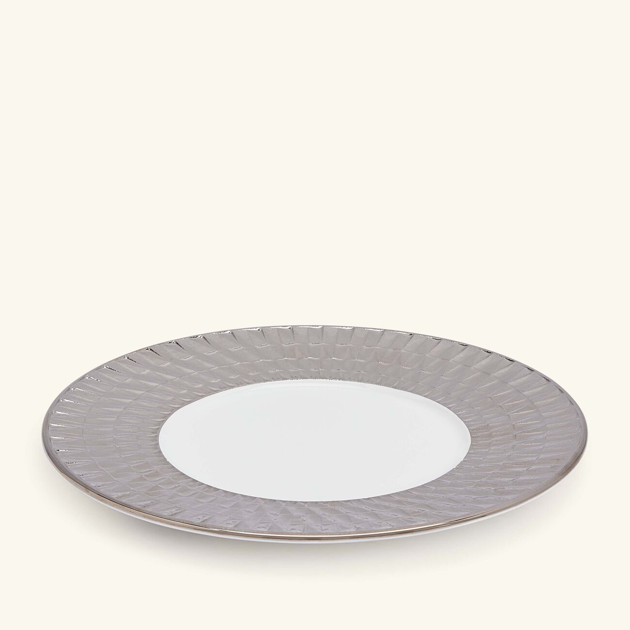 Twist Platine Bread and Butter Plate Silver 16cm bernardaud twist platine bread and butter plate silver 16cm
