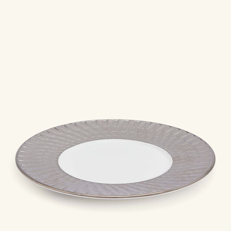 Twist Platine Bread and Butter Plate Silver 16cm bernardaud twist platine bread and butter plate silver 16cm