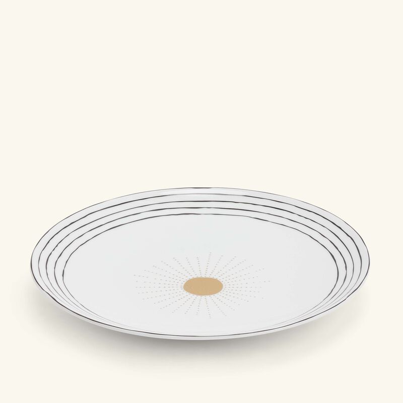 bernardaud aboro salad plate round gold 21cm