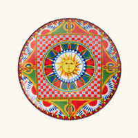 dolce gabbana casa carretto dessert plate round 19cm set of 2