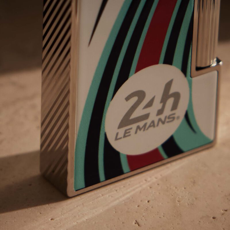 ولاعة لاين 2 بشعار 24h Le Mans باللون الفضي 2 24h le mans