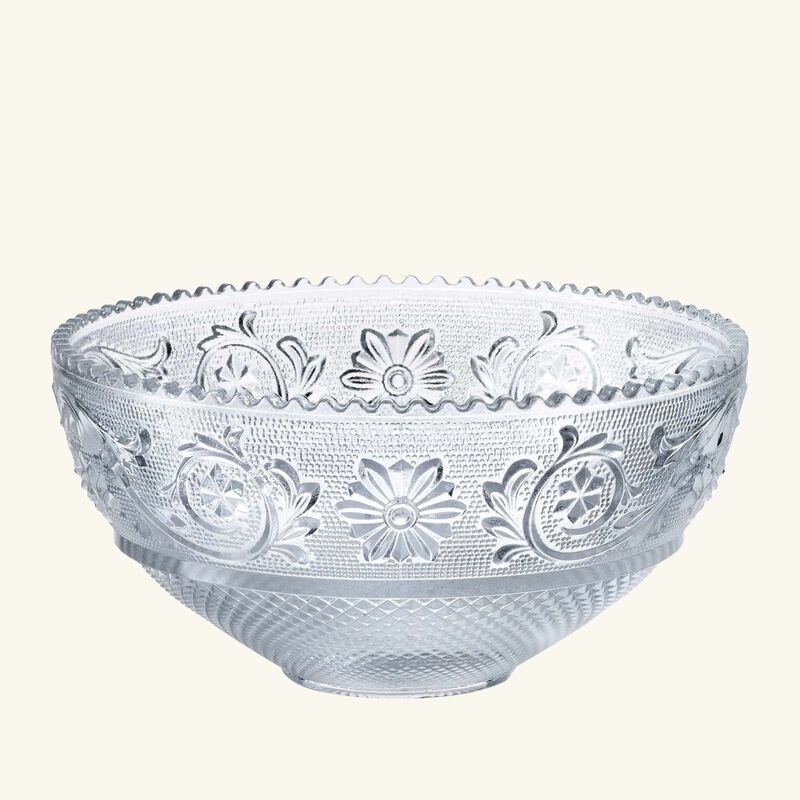 Arabesque Bowl Small Clear baccarat arabesque bowl small clear