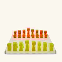 Acrylic Chess Set jonathan adler acrylic chess set