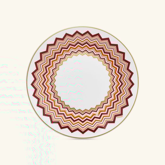 missoni home iconic dessert plate round 21 cm set of 2