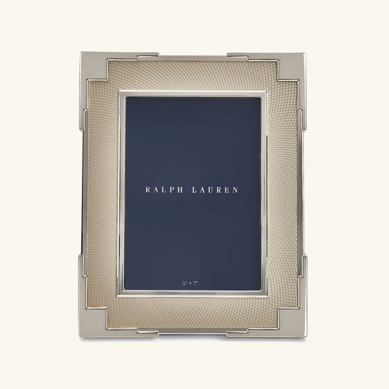ralph lauren home grafton picture frame silver 12x17cm